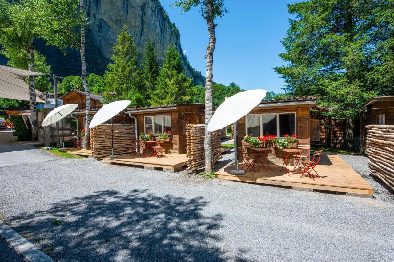 Camping Jungfrau Lauterbrunnen Kültér fotó