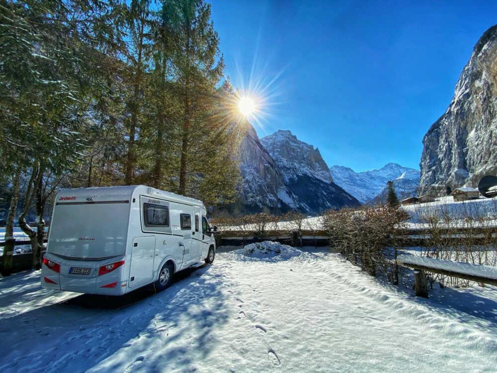 Camping Jungfrau Lauterbrunnen Kültér fotó