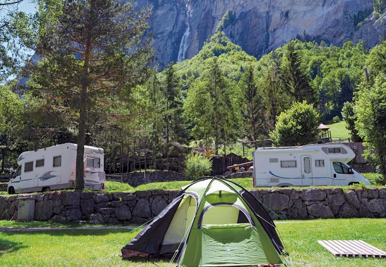 Camping Jungfrau Lauterbrunnen Kültér fotó