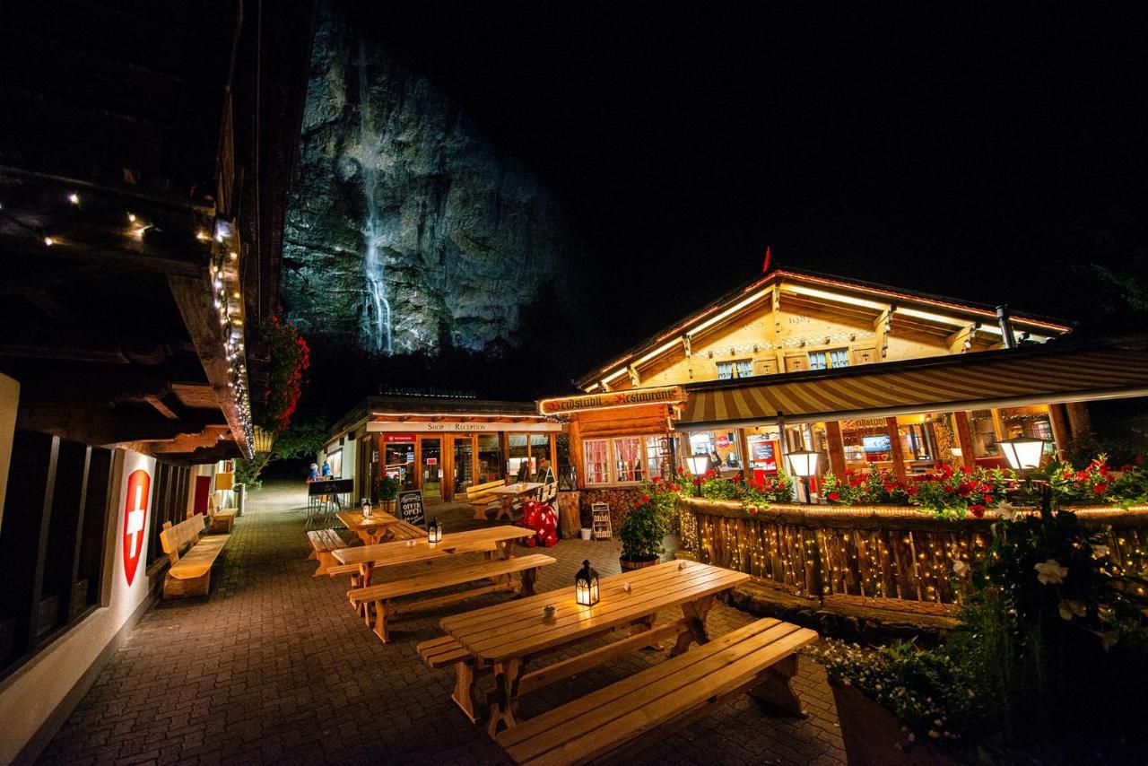 Camping Jungfrau Lauterbrunnen Kültér fotó