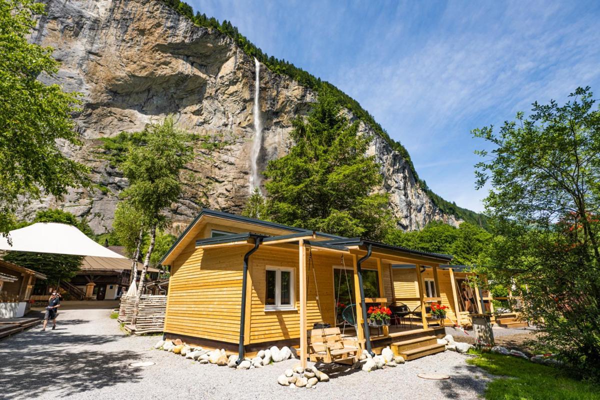 Camping Jungfrau Hotel Lauterbrunnen Kültér fotó