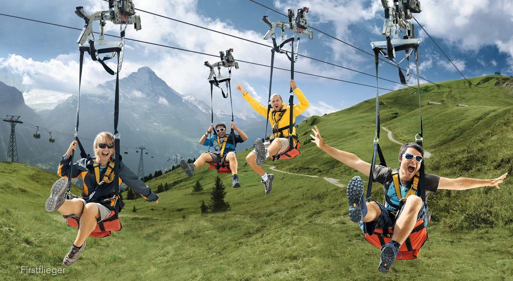 Camping Jungfrau Lauterbrunnen Kültér fotó