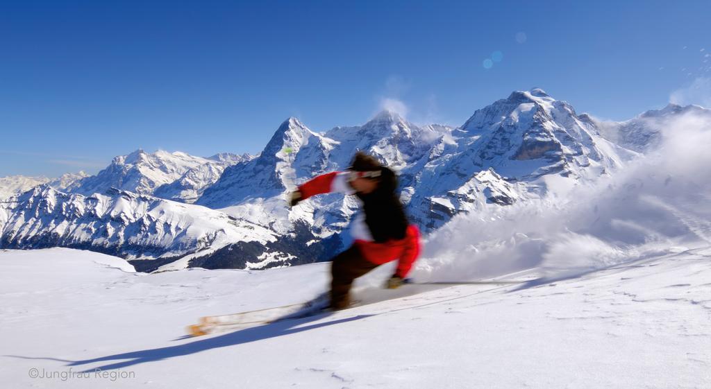Camping Jungfrau Lauterbrunnen Kültér fotó