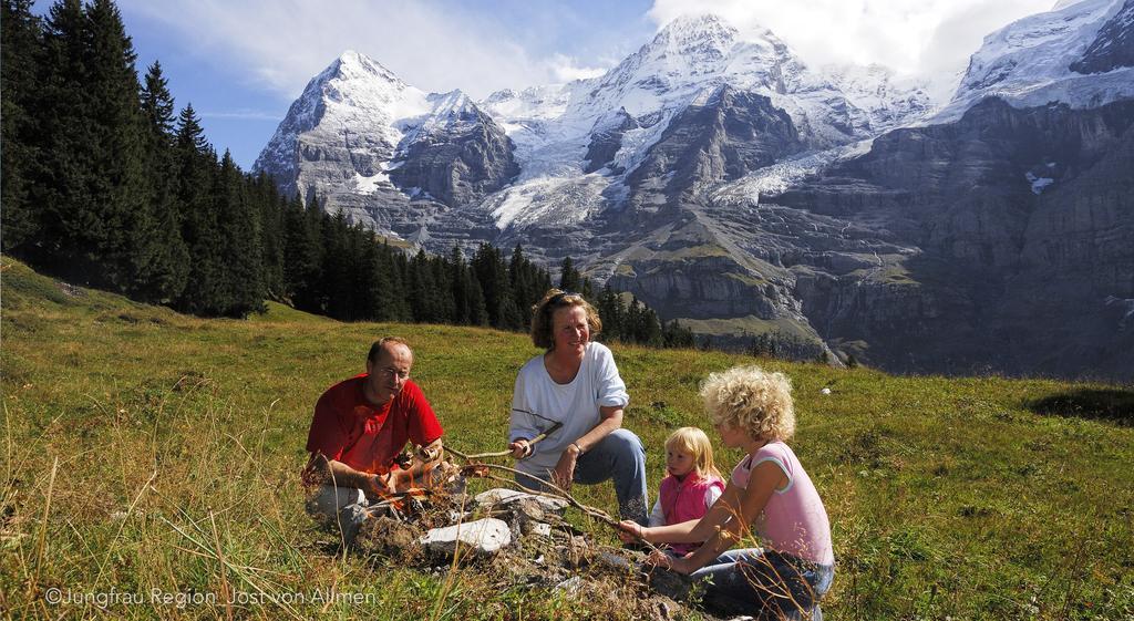 Camping Jungfrau Lauterbrunnen Kültér fotó