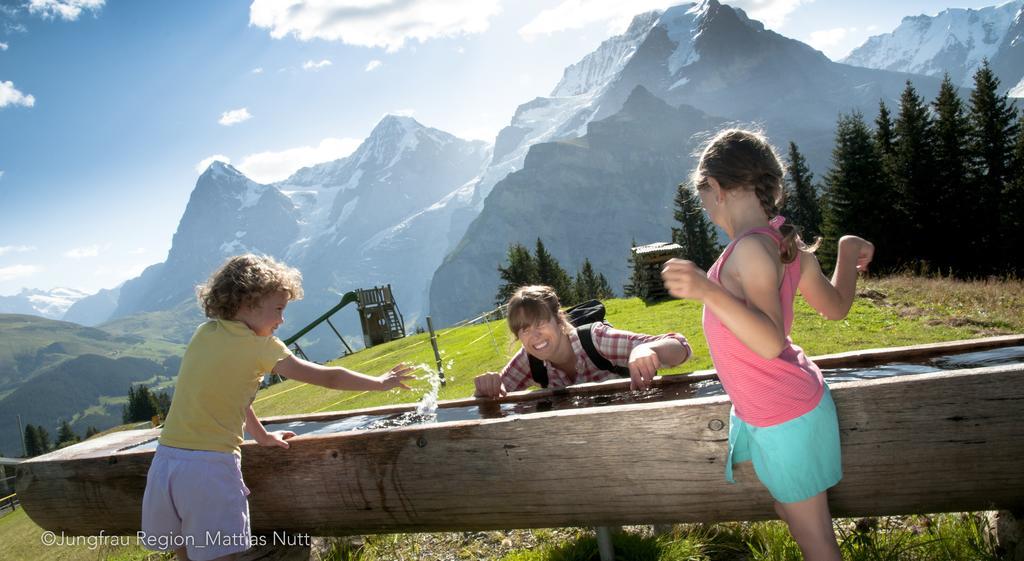 Camping Jungfrau Lauterbrunnen Kültér fotó