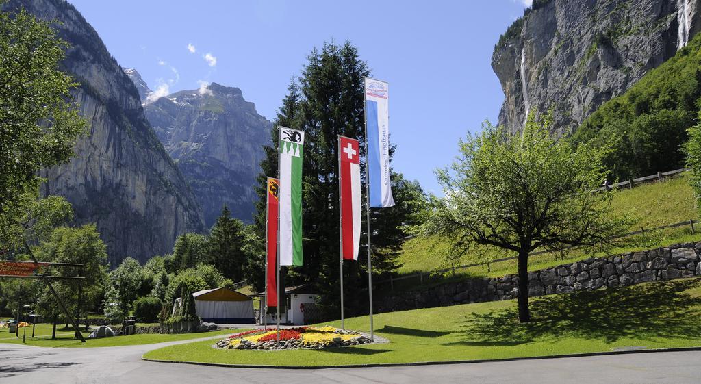 Camping Jungfrau Lauterbrunnen Kültér fotó